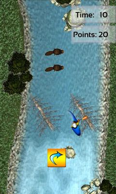 Gameplay of the White Water for Android phone or tablet.