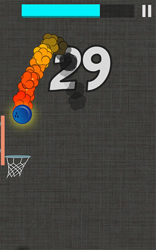 Whooh hot dunk: Free basketball layups game - Android game screenshots.