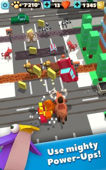Wild city rush - Android game screenshots.