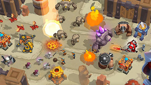 Wild sky tower defense - Android game screenshots.