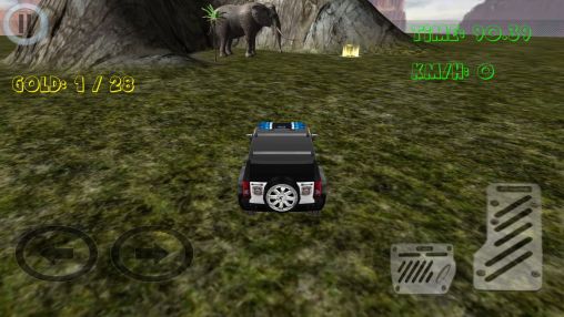 Gameplay of the Wild safari cops rally 4x4 - 2. Police crazy adventures - 2 for Android phone or tablet.