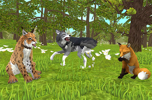 Wildcraft: Animal sim online 3D - Android game screenshots.