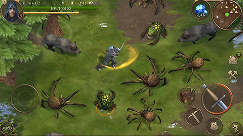 Wildlands: Saga of survival - Android game screenshots.