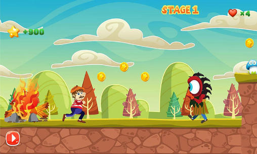 Gameplay of the Willy's world for Android phone or tablet.