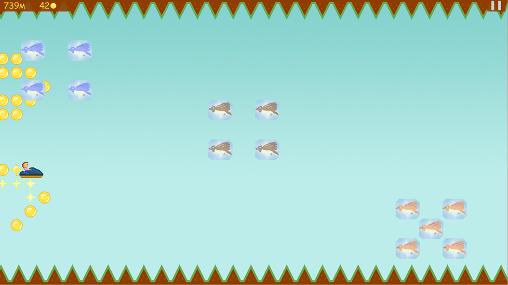 Gameplay of the Wingless for Android phone or tablet.