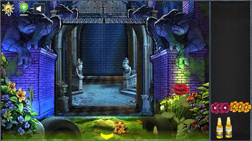 Gameplay of the Winter night: Escape for Android phone or tablet.