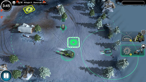 Gameplay of the Winterstate for Android phone or tablet.