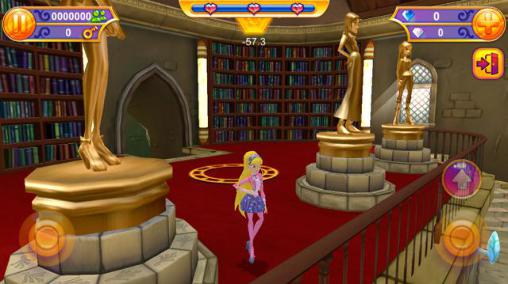 Gameplay of the Winx club: Butterflix. Alfea adventures for Android phone or tablet.