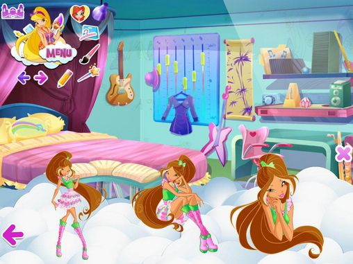 Gameplay of the Winx club: Fairy artist! for Android phone or tablet.