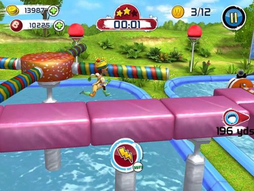 Gameplay of the Wipeout 2 for Android phone or tablet.
