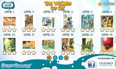Full version of Android apk app The wizard of Oz: Hidden difference for tablet and phone.