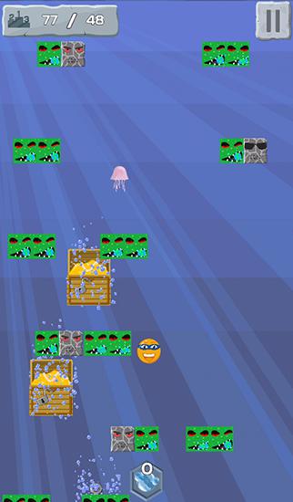 Gameplay of the WOCC: Infinity jump for Android phone or tablet.