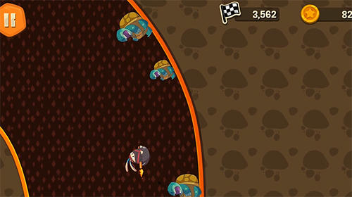 Wok rabbit: Coin chase! - Android game screenshots.
