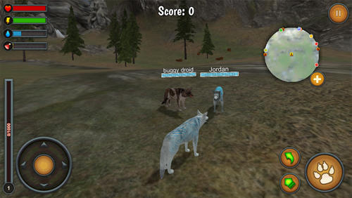 Wolf world multiplayer - Android game screenshots.