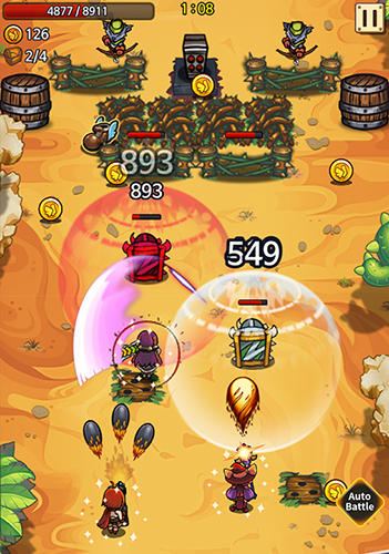 Wonder knights: Pesadelo - Android game screenshots.