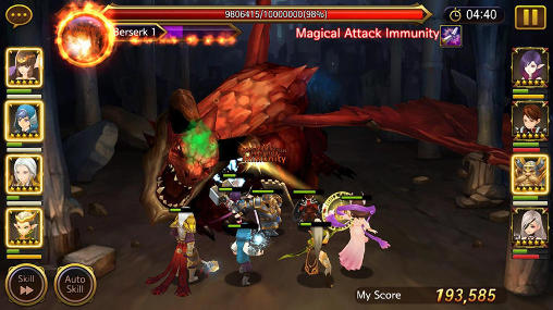 Gameplay of the Wonder 5 masters for Android phone or tablet.