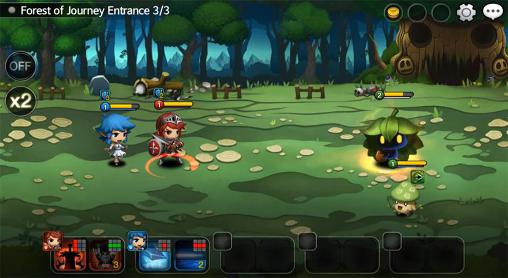 Gameplay of the Wonder tactics for Android phone or tablet.
