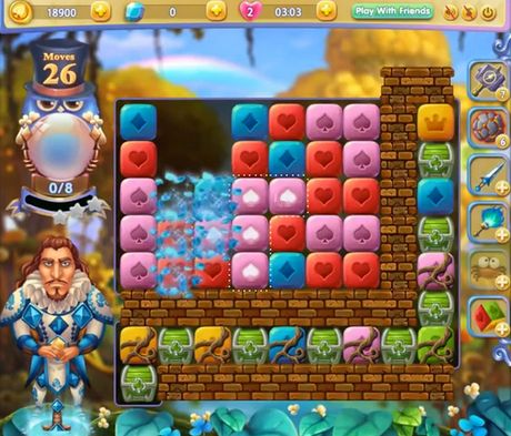 Gameplay of the Wonderland epic for Android phone or tablet.
