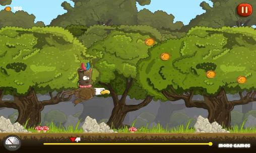 Gameplay of the Wood fly away for Android phone or tablet.