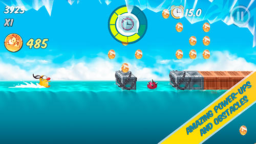 Gameplay of the Woody: Endless summer for Android phone or tablet.