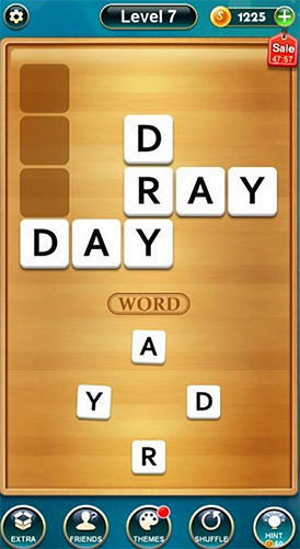 Word cross - Android game screenshots.