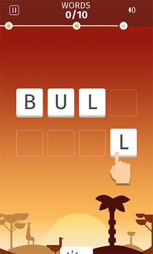Word way: Brain letters game - Android game screenshots.