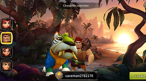 World of cavemen - Android game screenshots.