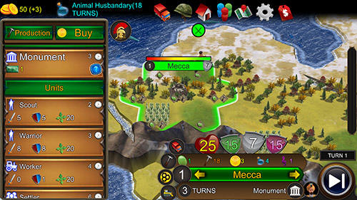 World of empires 2 - Android game screenshots.