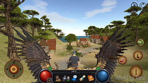 World of rest: Online RPG - Android game screenshots.