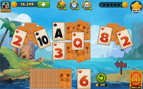 World of solitaire - Android game screenshots.