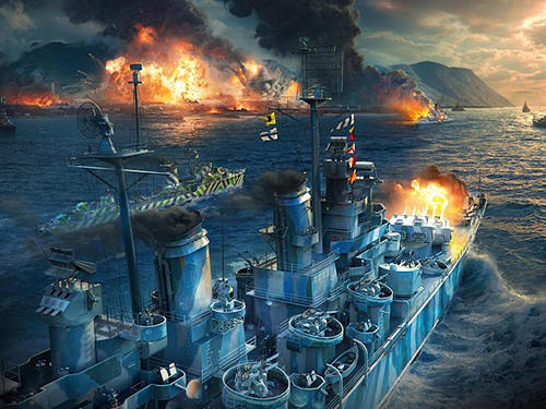 World of warships blitz - Android game screenshots.