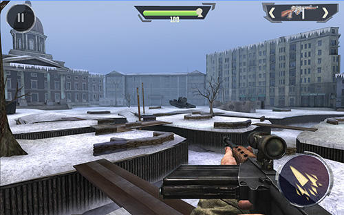 World war 2: Battleground survival winter shooter 2 - Android game screenshots.