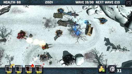 Gameplay of the World at war: Epic defence 3D for Android phone or tablet.