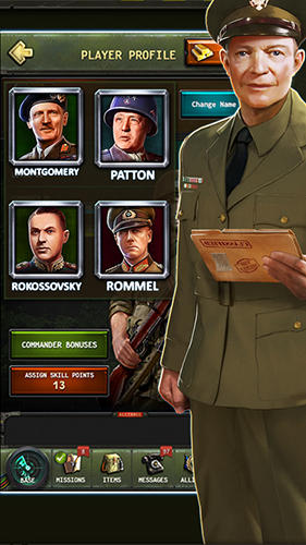 Gameplay of the World at war: WW2 Days of fire for Android phone or tablet.