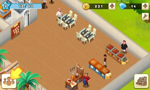 Gameplay of the World chef for Android phone or tablet.