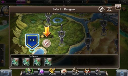 Gameplay of the World of conquerors for Android phone or tablet.