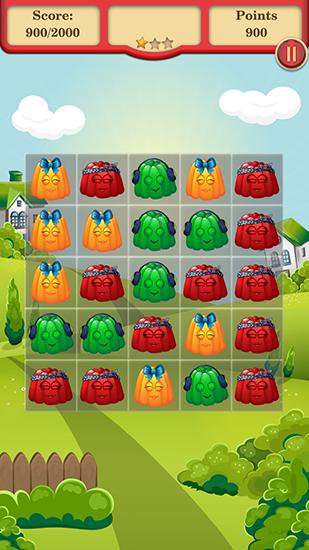 Gameplay of the World of jelly for Android phone or tablet.