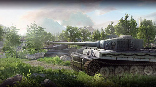 Gameplay of the World of steel: Tank force for Android phone or tablet.