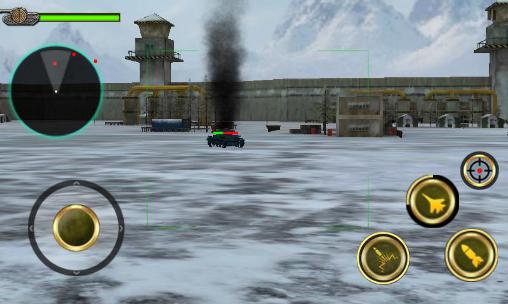 Gameplay of the World war 3: Tank battle for Android phone or tablet.