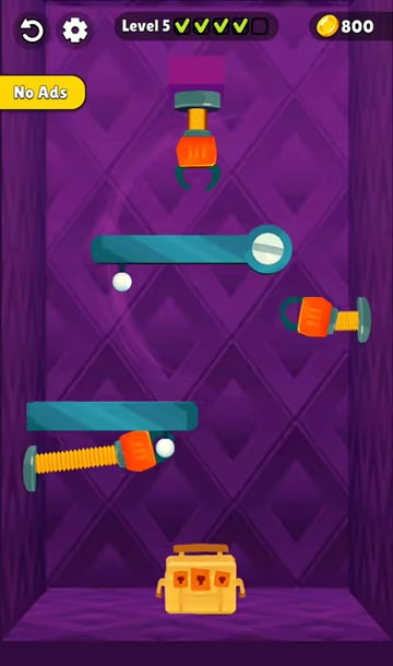 Worm out: Brain teaser & fruit - Android game screenshots.