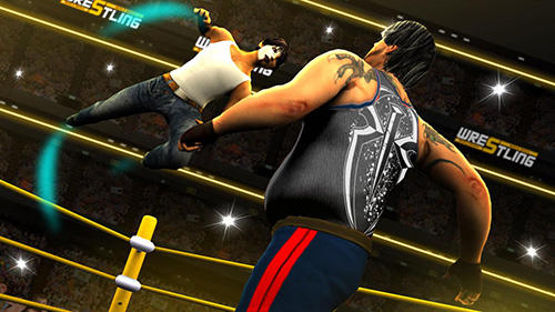 Wrestling world mania: Wrestlemania revolution - Android game screenshots.