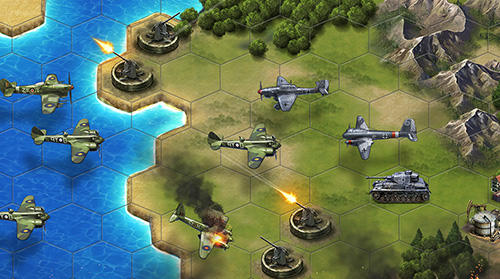 WW2: Strategy commander - Android game screenshots.