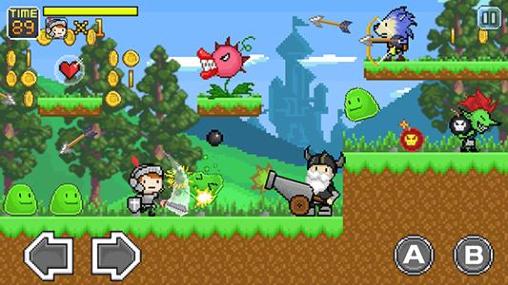 Gameplay of the Xcalibur: Fantasy knights. Action RPG for Android phone or tablet.