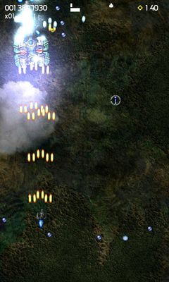 Gameplay of the Xelorians - Space Shooter for Android phone or tablet.