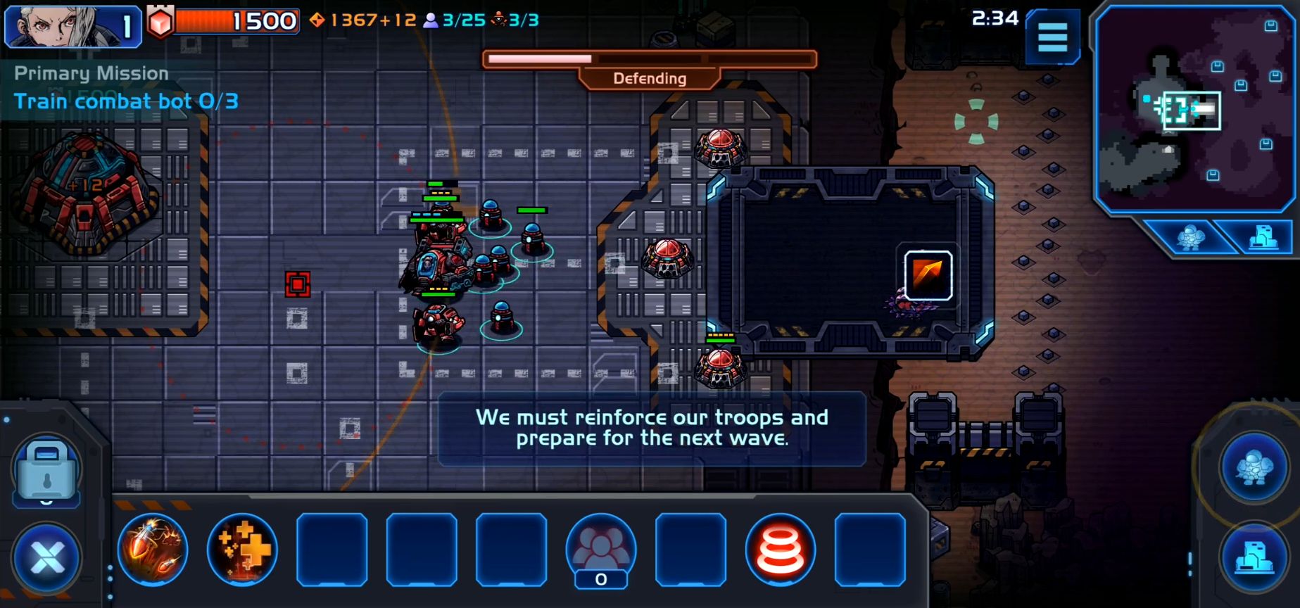 Xeno Command - Android game screenshots.
