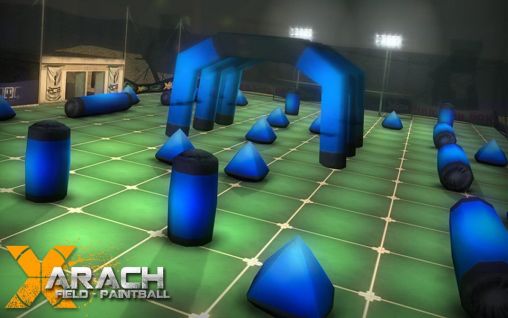 Gameplay of the XField paintball 1 solo for Android phone or tablet.