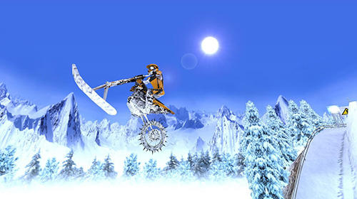 Xtrem snowbike - Android game screenshots.