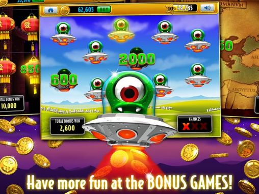 Gameplay of the Xtreme slots for Android phone or tablet.