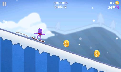 Gameplay of the Yeti, set, go! for Android phone or tablet.