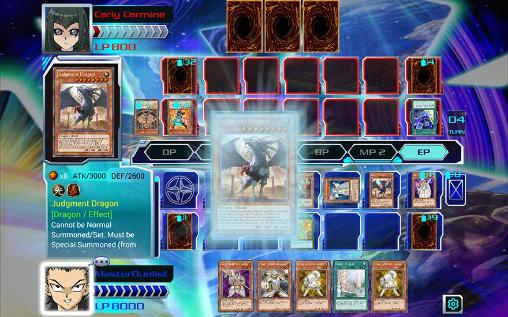 Gameplay of the Yu-gi-oh! Duel generation for Android phone or tablet.